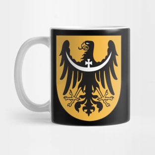Black Heraldic Eagle Mug